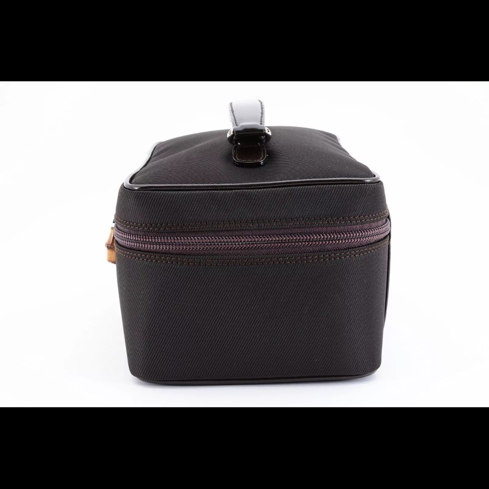 Gucci Bamboo Nylon and Leather Vanity Bag - Picture 4 of 14